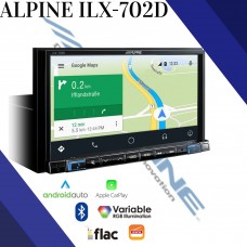 Alpine iLX-702D 7” DAB Bluetooth Apple, Android Mechless Car Stereo